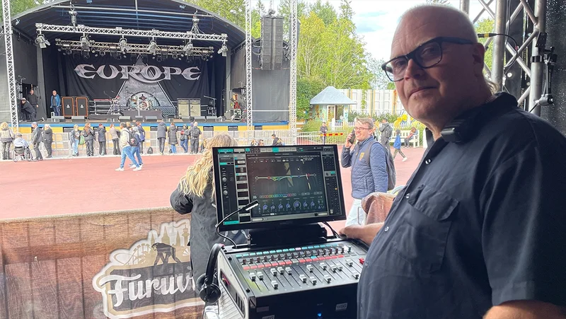 Hard Rock Icons Europe Power World Tour with eMotion LV1 Mixer