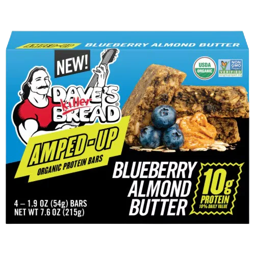 Image of Dave's Killer Bread Organic Blueberry Almond Butter Protein Bars