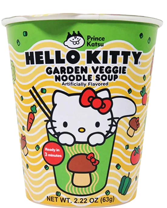 Image of Hello Kitty Garden Veggie Noodle Soup