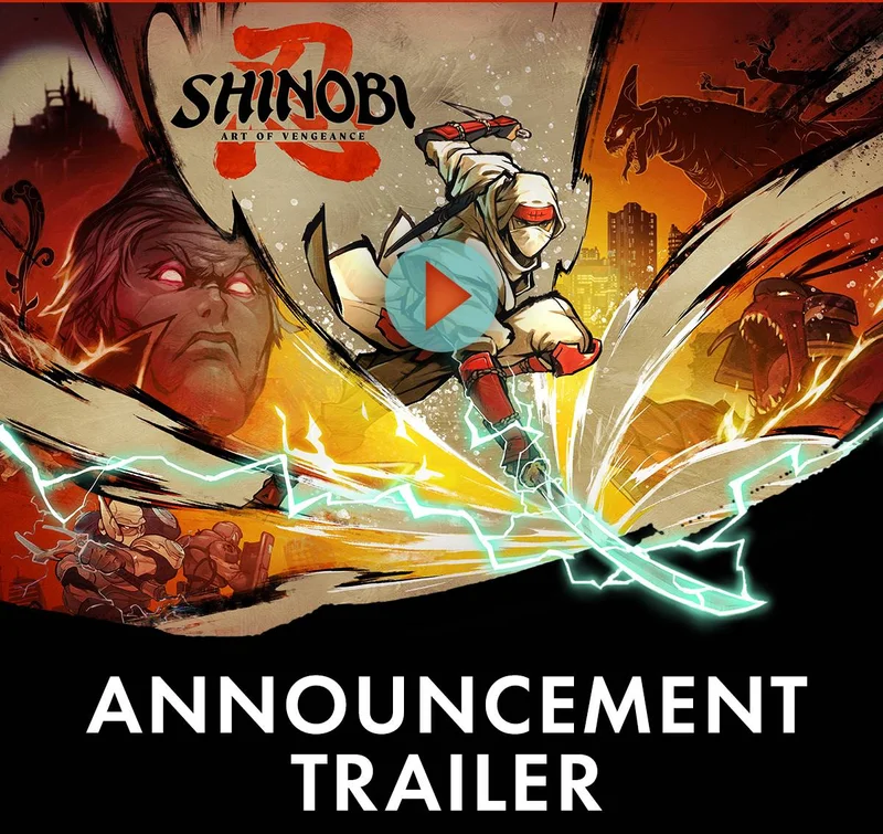 Shinobi - Art of Vengeance. Announcement Trailer