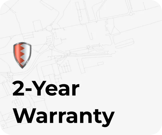 2-Year Warranty