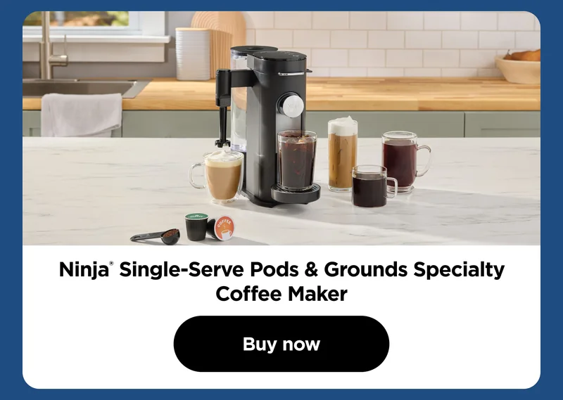 Ninja® Single-Serve Pods & Grounds Specialty Coffee Maker