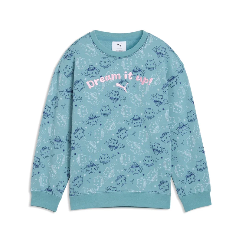 PUMA x GABBY'S DOLLHOUSE Little Kids' Relaxed Printed Sweatshirt Shoes
