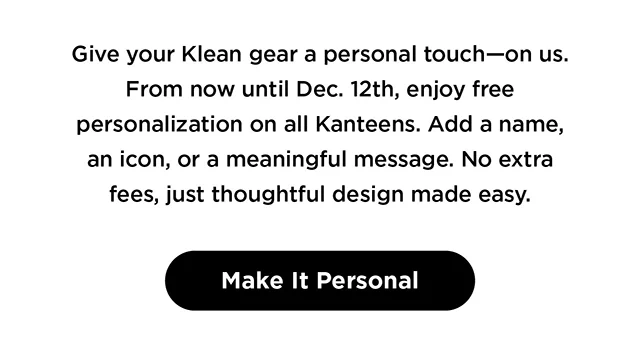 Make It Personal