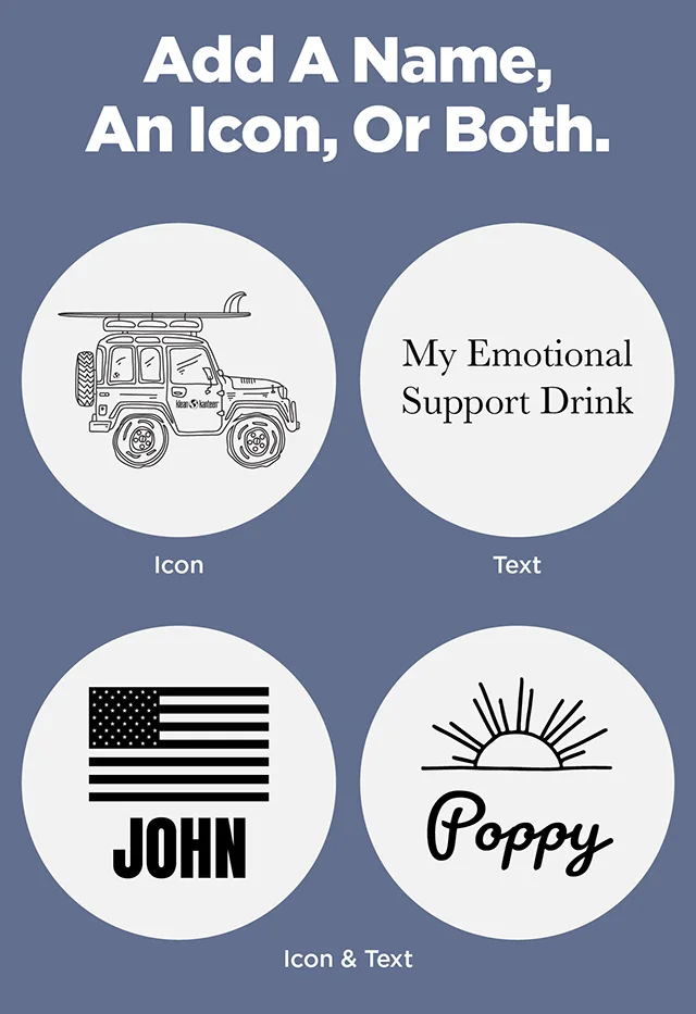Icon, Text or Both
