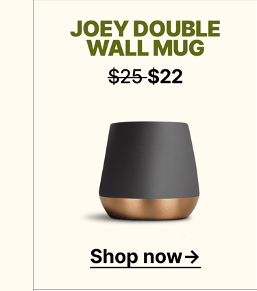 Joey Double Wall Mug