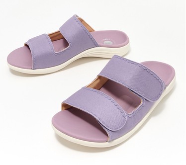 Revitalign Orthotic Adjustable Slide Sandals - Roma