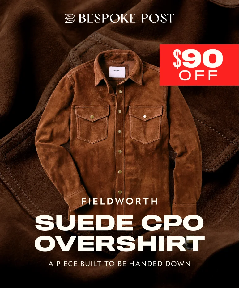 Suede CPO Overshirt