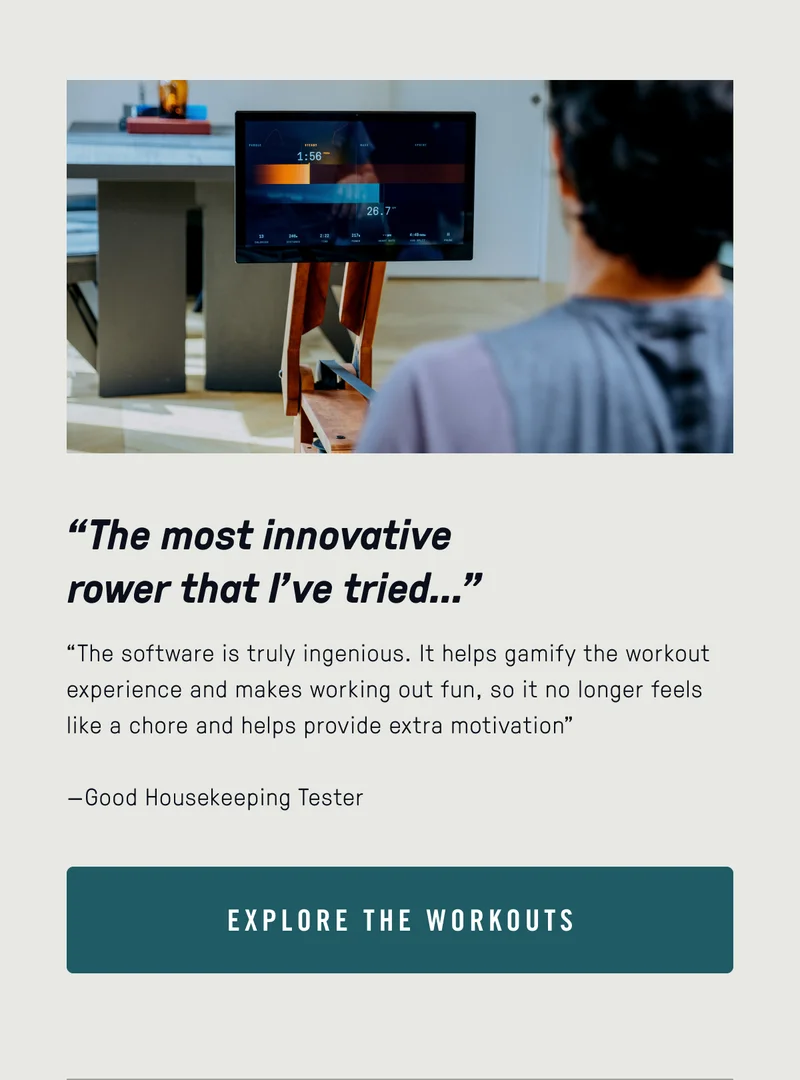 Explore the workouts