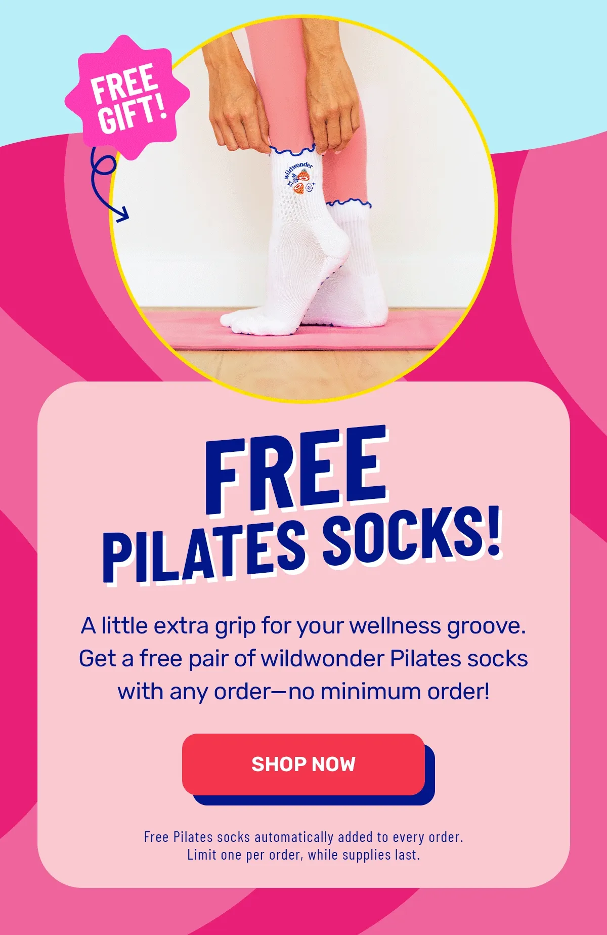 Free Pilates Socks!
