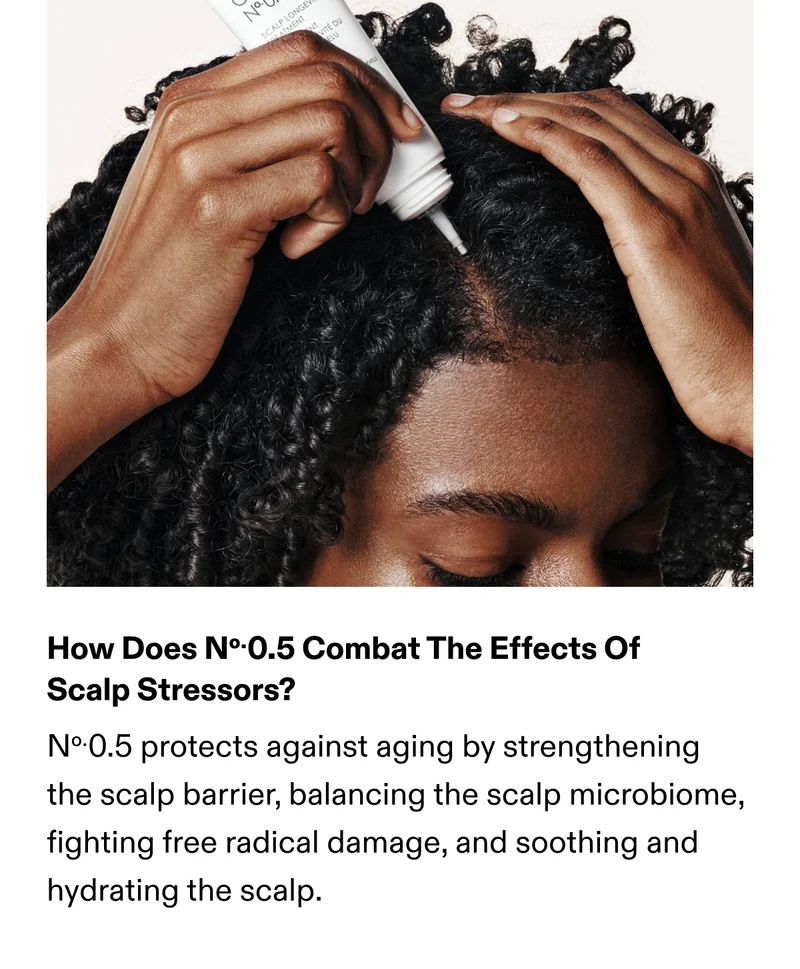 How Does No.5 Combat the Effects of Scalp Stressors?