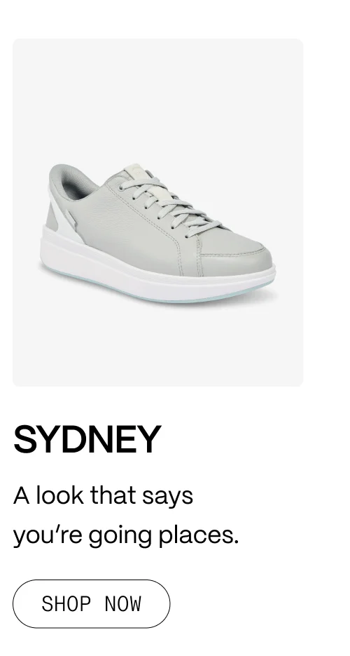 Sydney. A look that says you're going places.