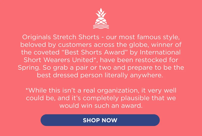 SHOP ORIGINALS SHORTS