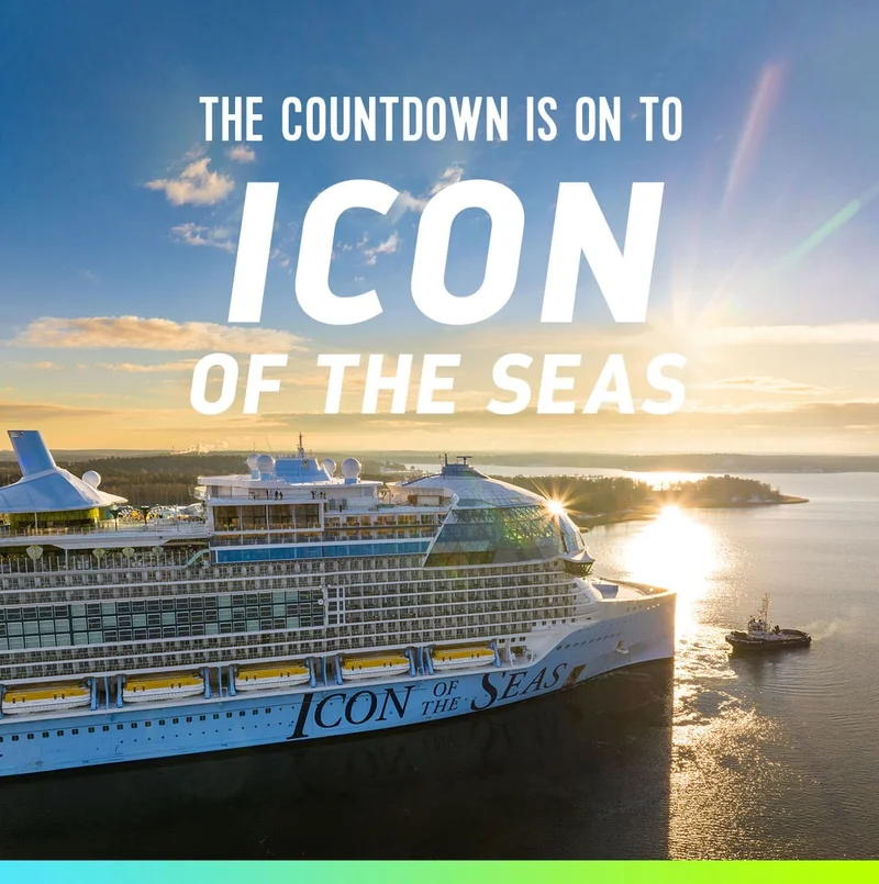 THE COUNTDOWN IS ON TO ICON OF THE SEAS