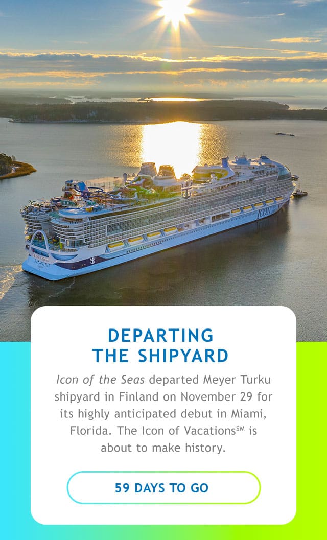 DEPARTING THE SHIPYARD