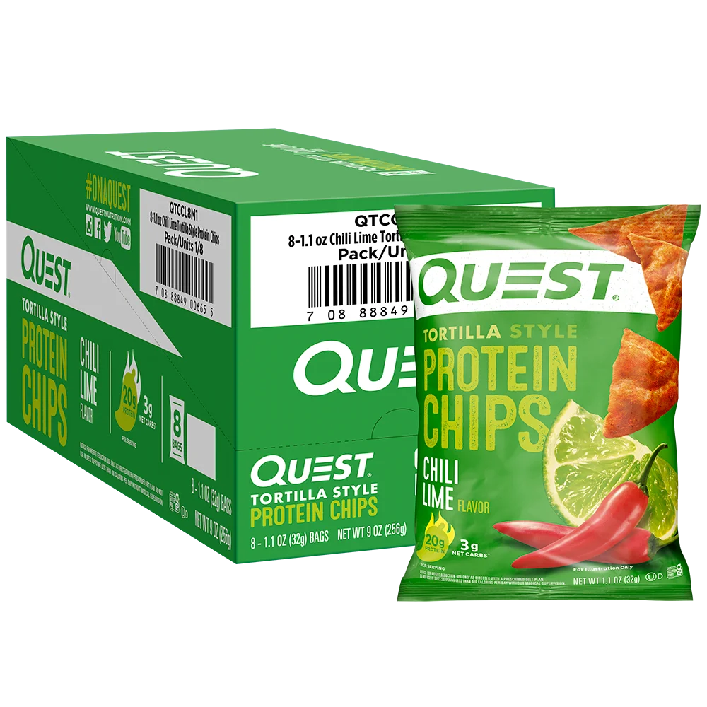 Image of Chili Lime Tortilla Style Protein Chips