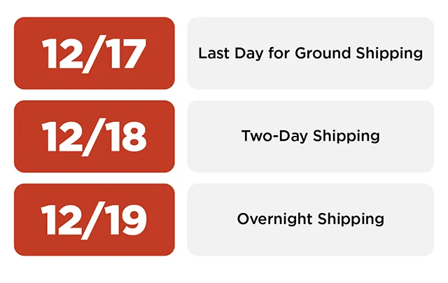 Ship Deadline Dates