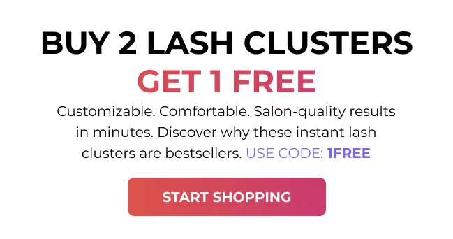 Buy 2 Lash Clusters Get 1 Free