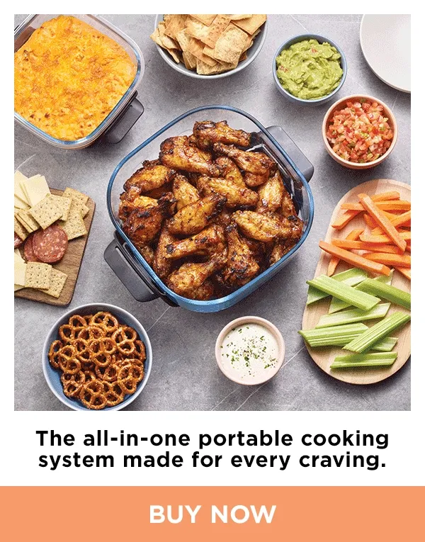 The all-in-one portable cooking system made for every craving.