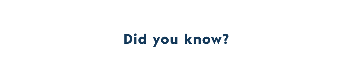 Did you know?