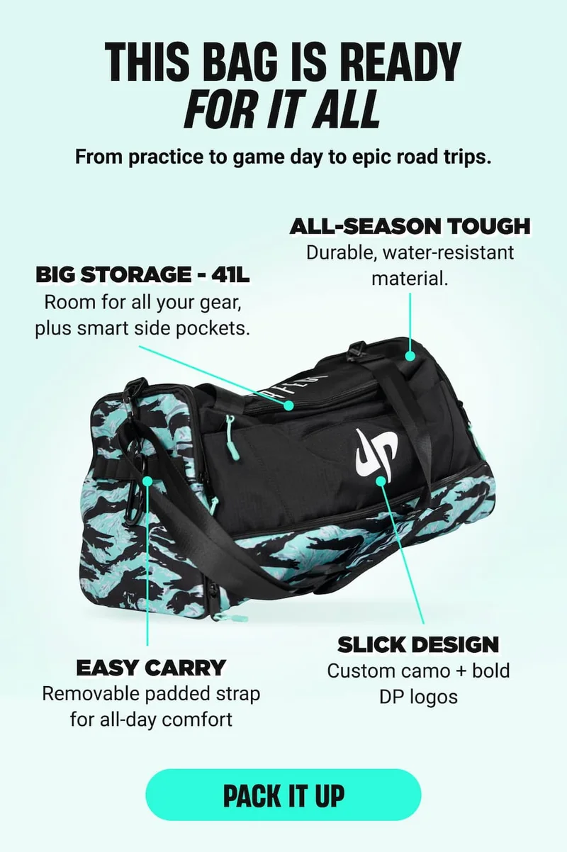 This bag is ready for it all — from practice to game day to epic road trips. - PACK IT UP