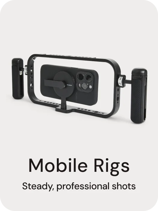 Mobile Rigs Steady, Professional Shots