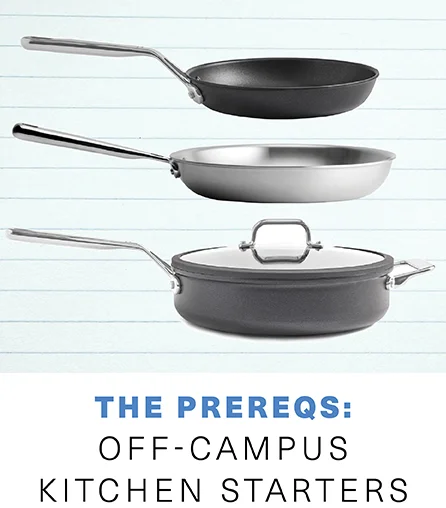The Prereqs: Off-campus kitchen starters