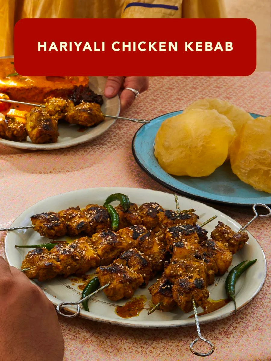 Hariyali Chicken Kebab