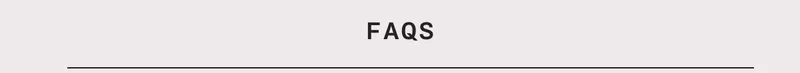 FAQS
