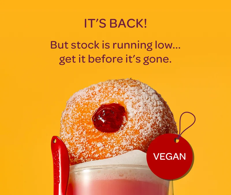 It's back! But stock is running low… Get it before it's gone.