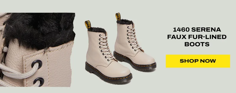 1460 Serena Faux Fur-Lined boots