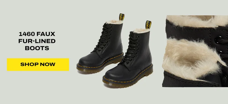1460 Faux Fur-Lined Boots