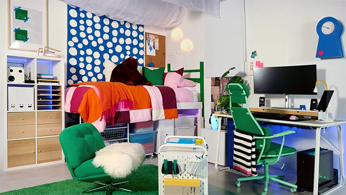 College dorm room