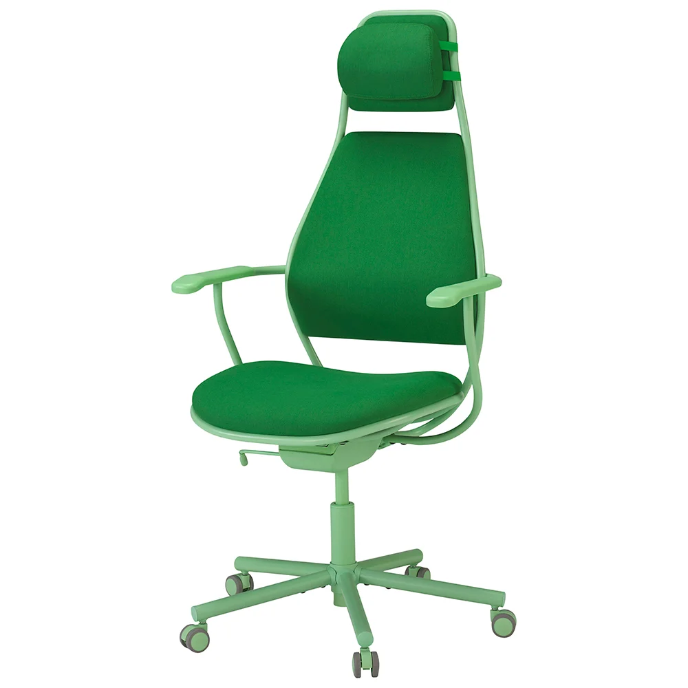 green desk chair