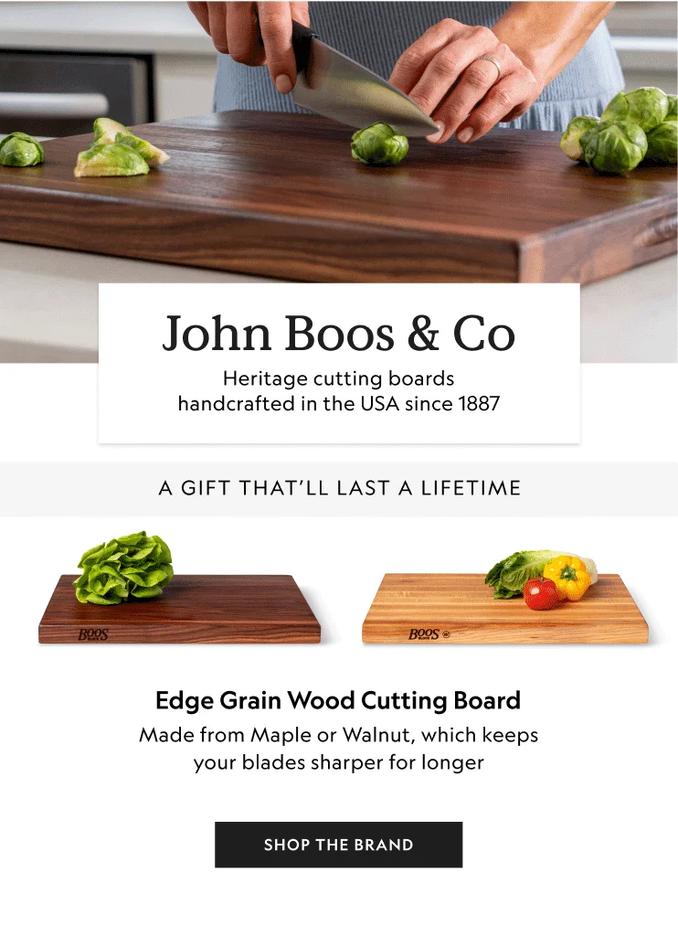 Edge Grain Wood Cutting Board