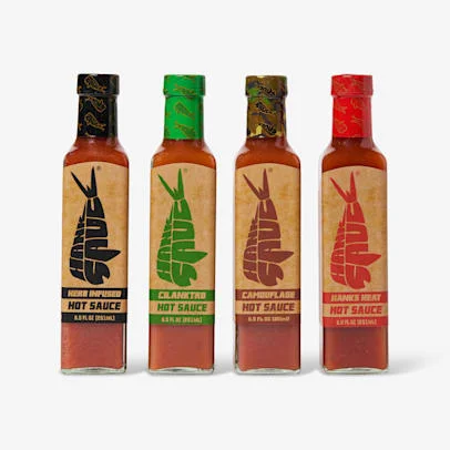 Core Four Hot Sauce Set
