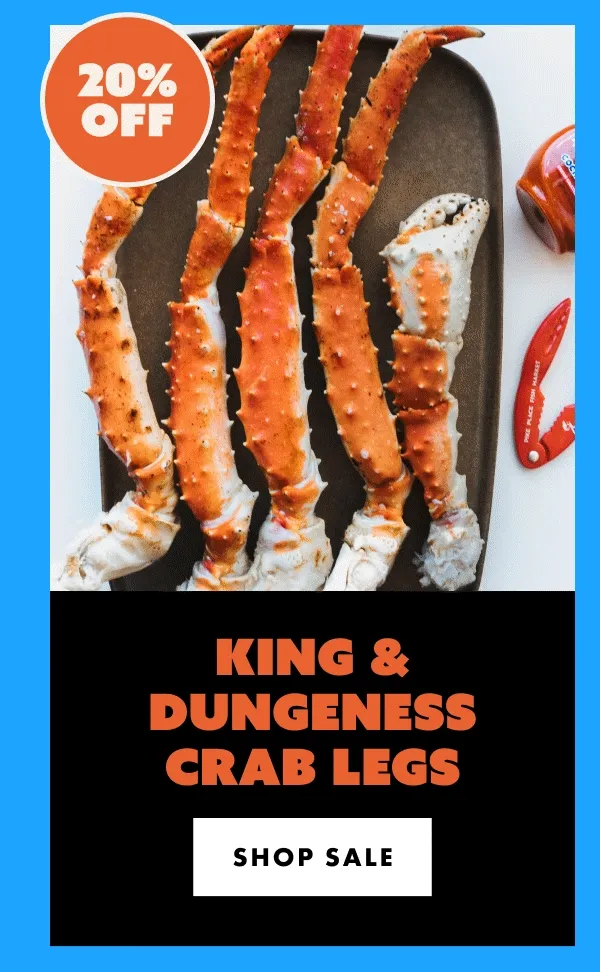 King & Dungeness Crab Legs