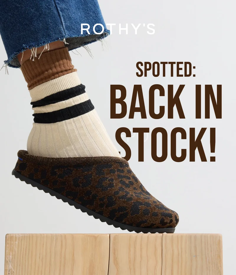 Spotted: Back in stock!