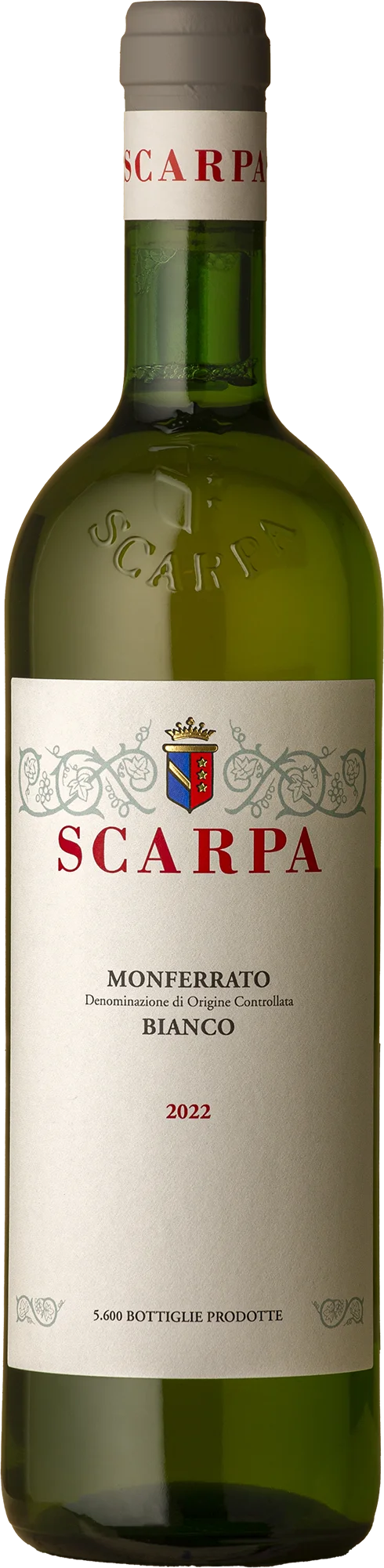 Image of Scarpa <br> Monferrato Bianco Timorasso 2022