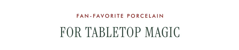 FAN-FAVORITE PORCELAIN - FOR TABLETOP MAGIC