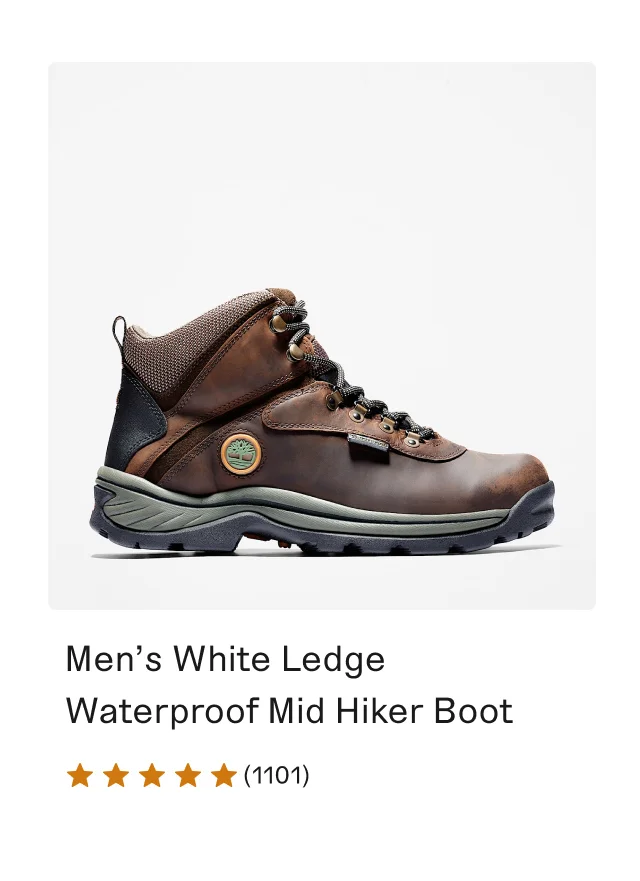 Men's White Ledge Waterproof Mid Hiker Boot