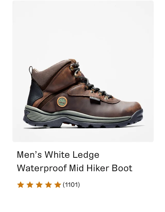 Men's White Ledge Waterproof Mid Hiker Boot