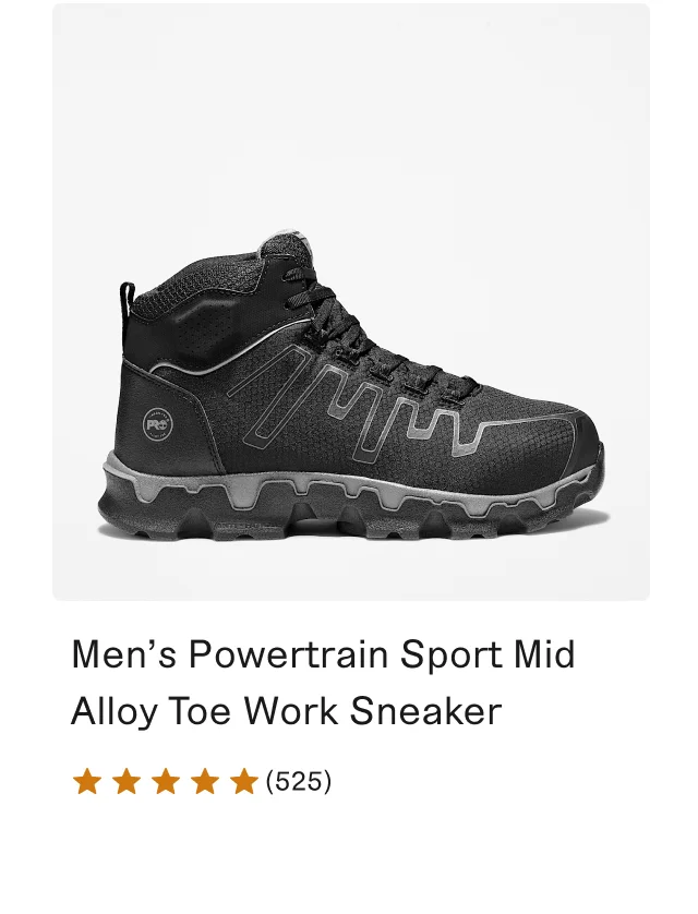 Men's Powertrain Sport Mid Alloy Toe Work Sneaker