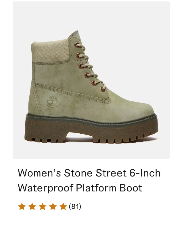 Women's Stone Street 6 Inch Waterproof Platform Boot