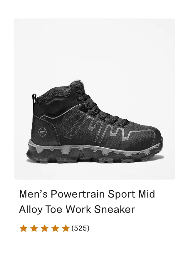 Men's Powertrain Sport Mid Alloy Toe Work Sneaker