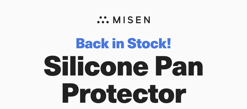 Back in Stock! Silicone Pan Protector