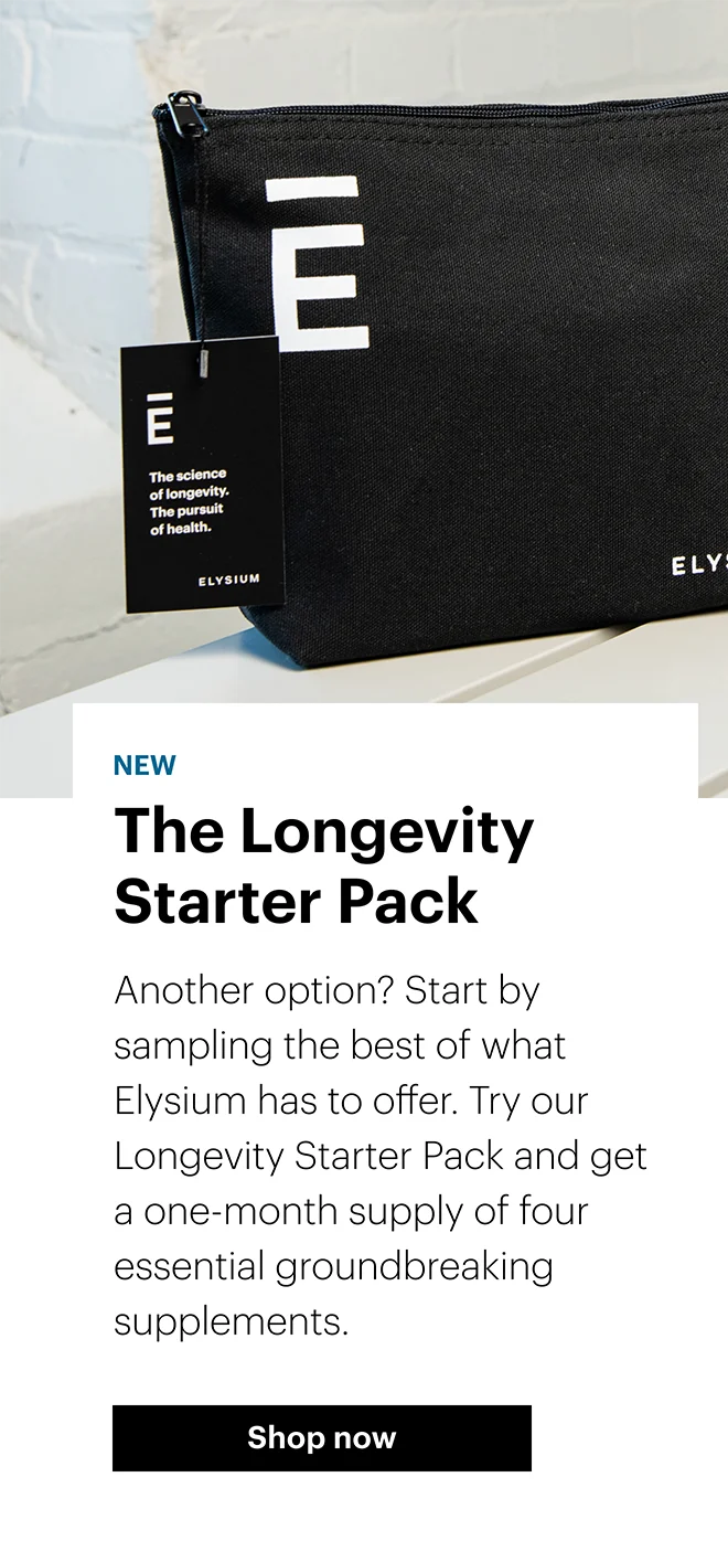 ELYSIUM | NEW |  The Longevity Starter Pack