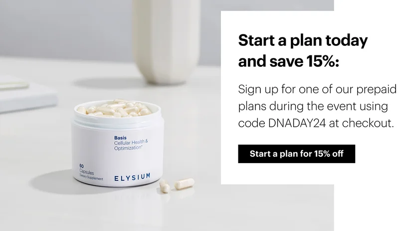 ELYSIUM | Start a plan today and&nbsp;save 15%: | Start a plan for 15% off