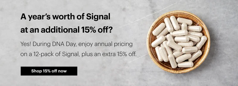 A year’s worth of Signal at an additional 15% off? | Shop 15% off now