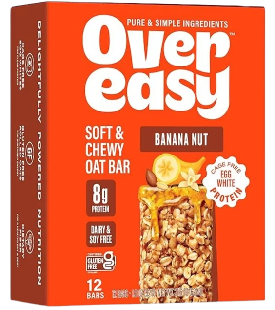 Image of Over Easy Banana Nut Breakfast Bar (12 Pack)